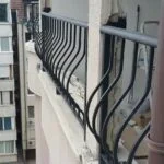 Метален парапет