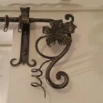 Корниз от ръчно ковано желязо