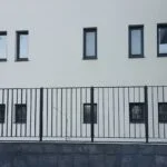 Ограда от гладко желязо