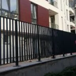 Ограда от гладко желязо