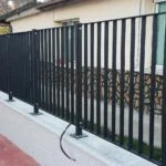 Ограда от гладко желязо