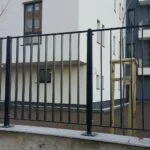 Ограда от гладко желязо