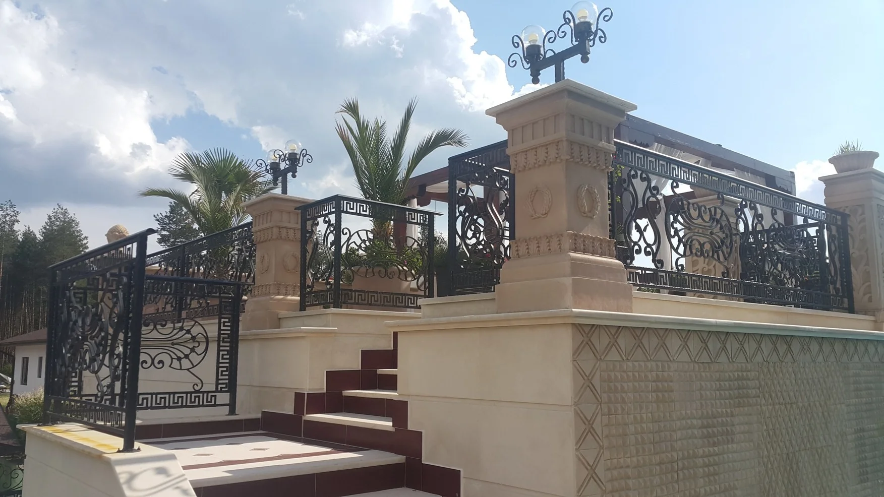 Парапет от ковано желязо