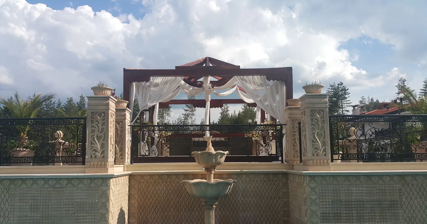 Парапет от ковано желязо