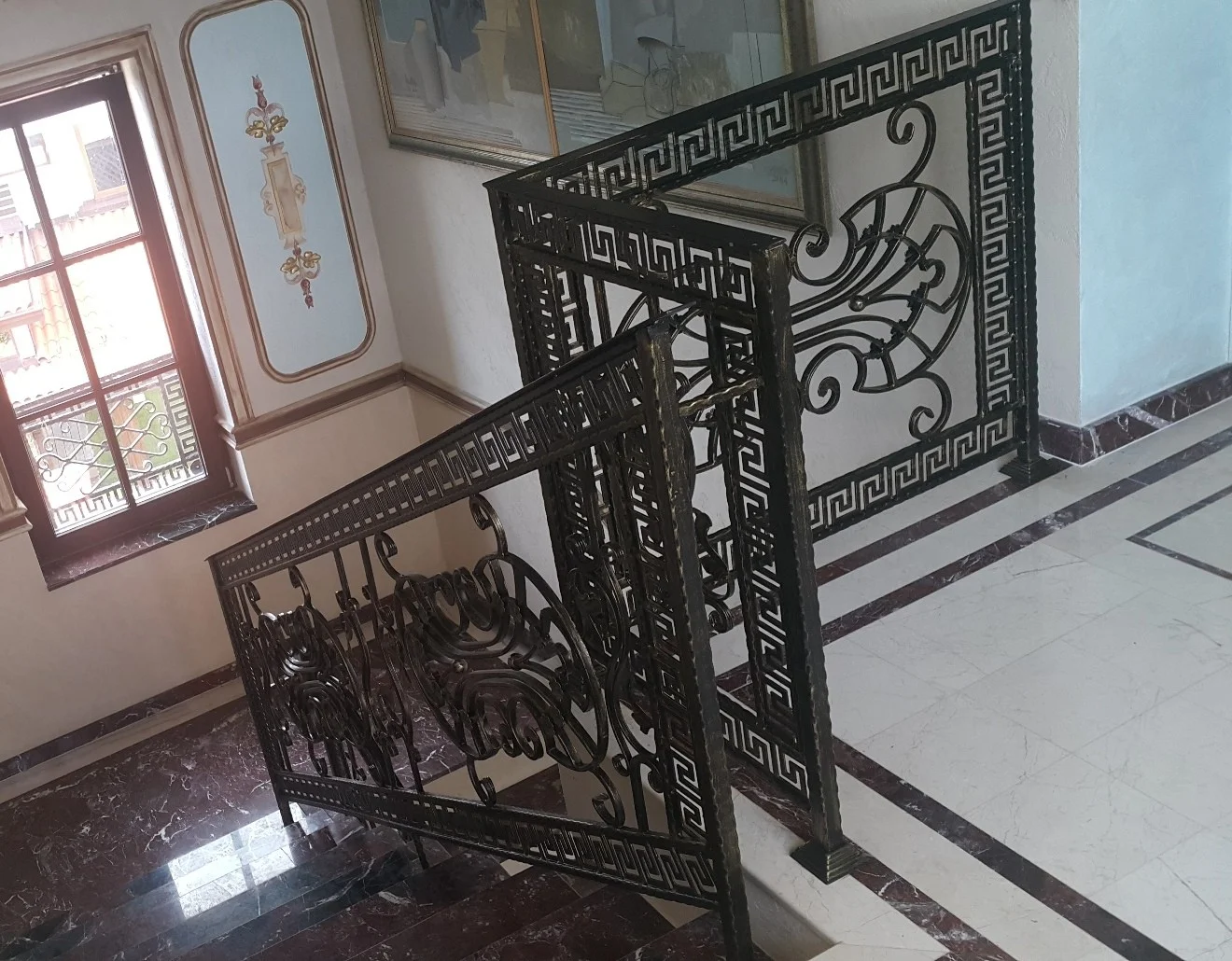 Парапет от ковано желязо