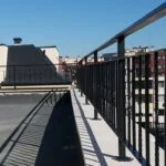 Парапет от гладко желязо