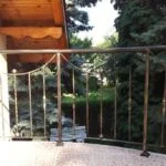 парапет от гладко желязо