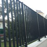 Ограда от гладко желязо